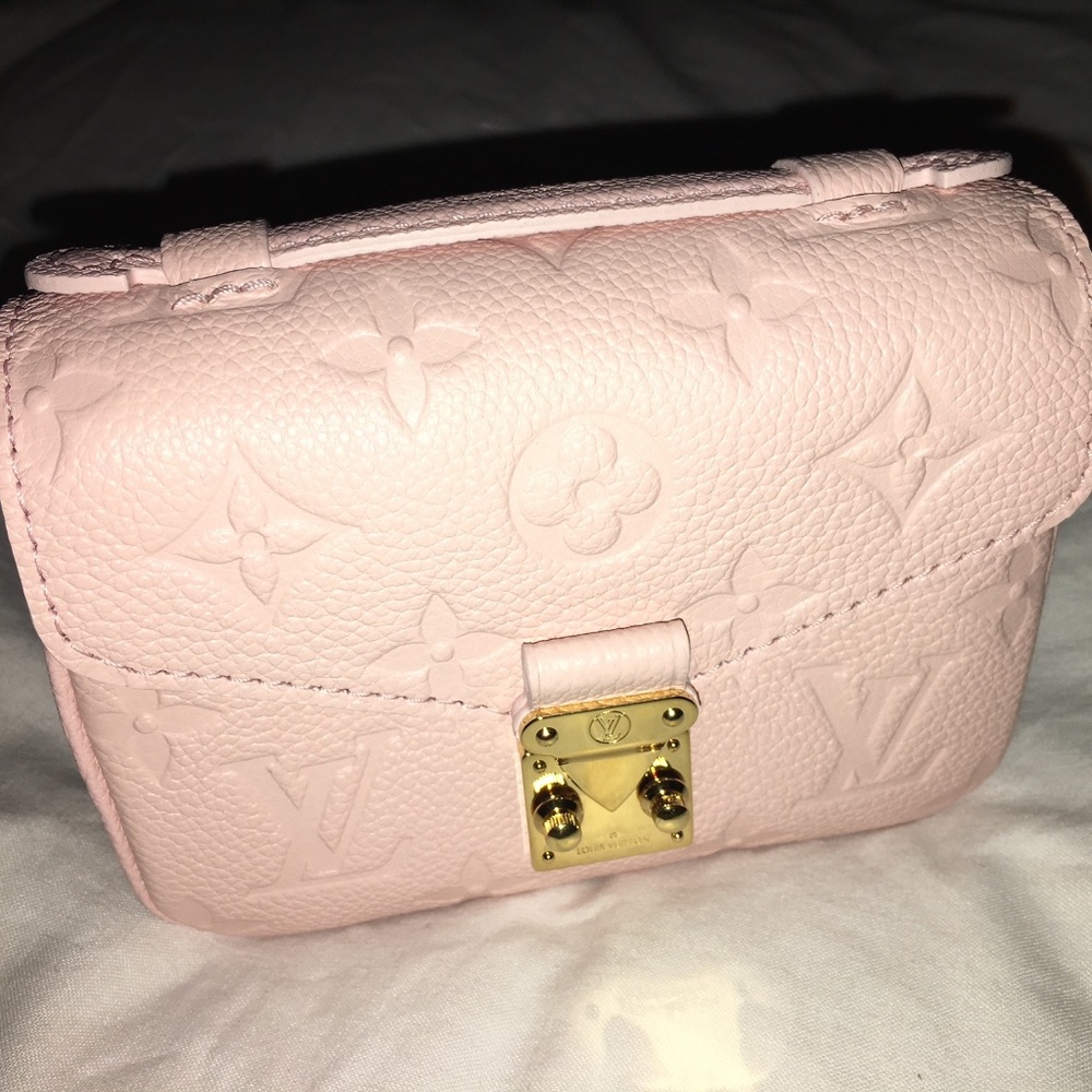 Louis Vuitton Empreinte Pochette Micro Metis Rose Pink Limited Edition Brand New